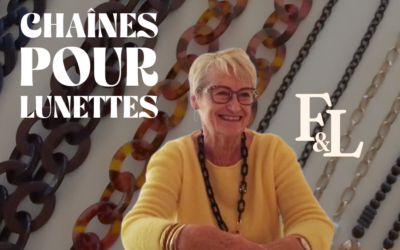 Des chainettes pour tenir vos lunettes!