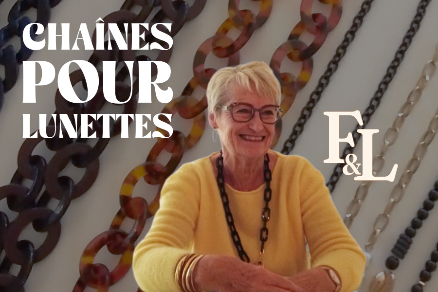 Des chainettes pour tenir vos lunettes!