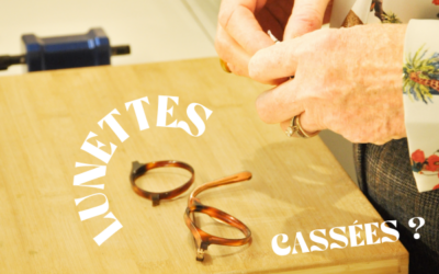 Lunettes cassées ?