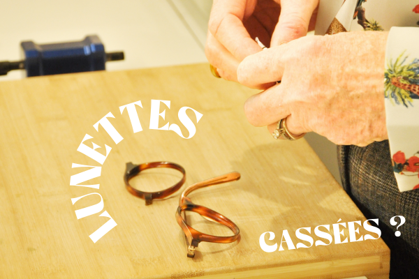 Lunettes cassées ?